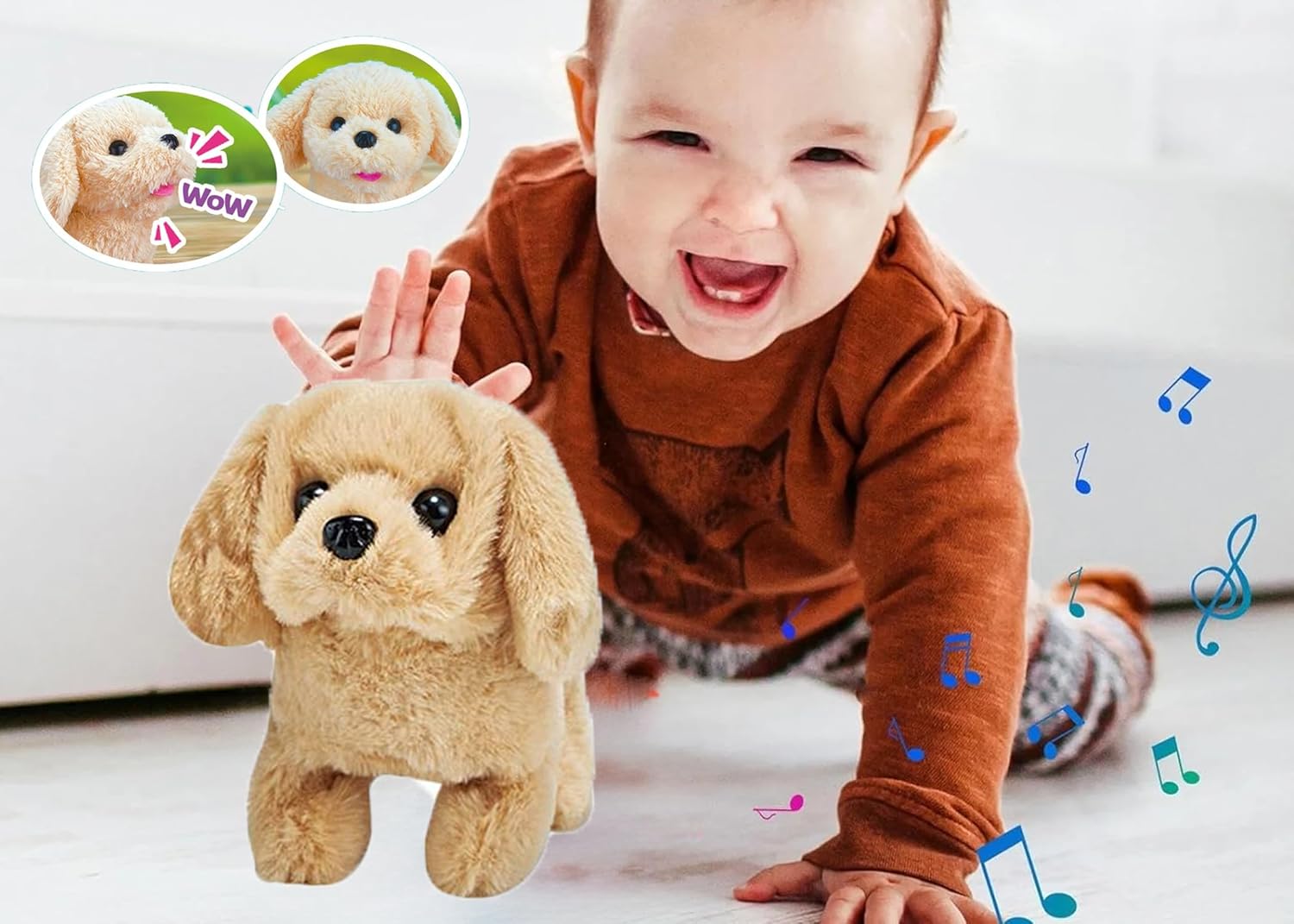🐶 Electronic Interactive Plush Puppy Toy 🐶
