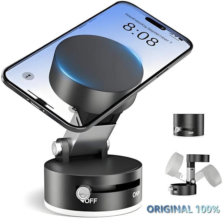 magnetic Phone Holder 360° Vacuum Magnetic Phone Stand