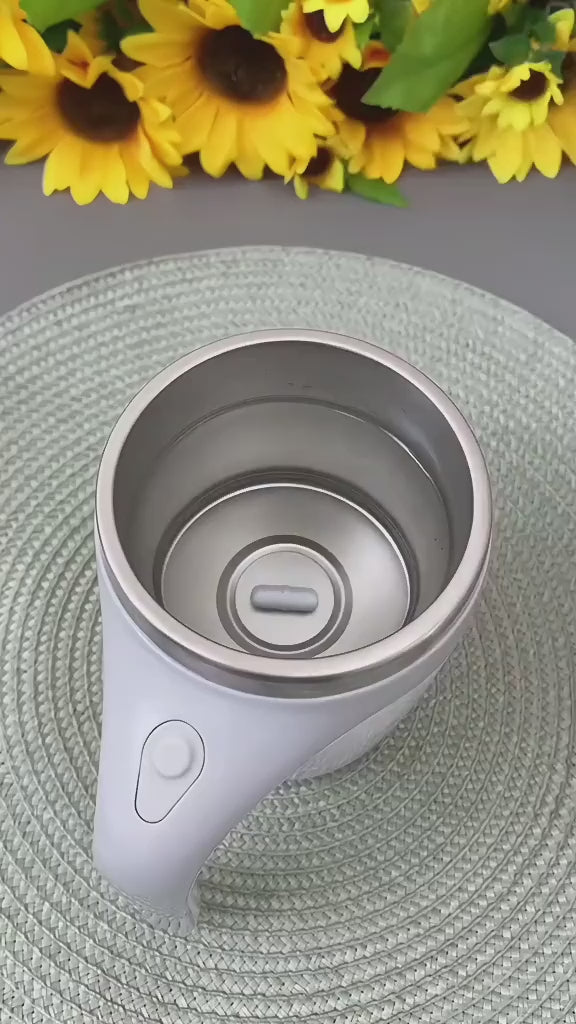 Automatic Magnetic Self-Stirring Coffee Mug – USB Rechargeable Smart Mixing Cup for Coffee, Tea & Hot Drinks